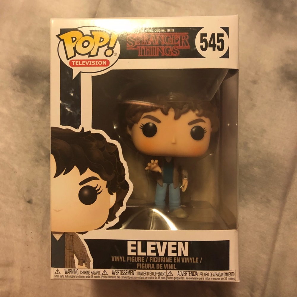 Eleven from stranger things funko